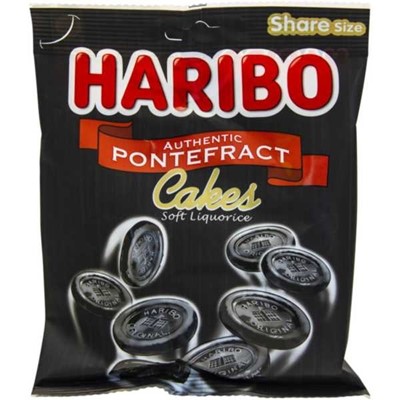HARIBO PONTEFRACT CAKES 160g