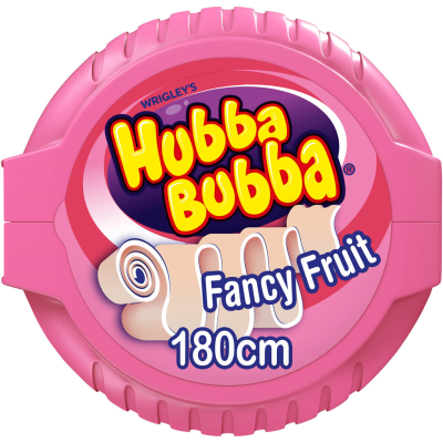 HUBBA BUBBA FANCY FRUIT 180cm. 56g