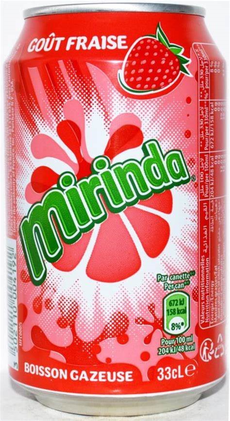 MIRINDA STRAWBERRY - Valika Engros AS