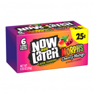 NOW AND LATER MORPHS CHERRY MANGO CANDY 26g