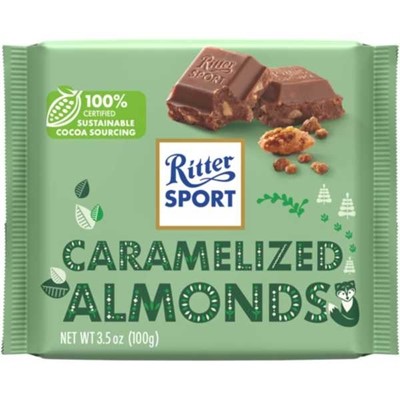 Ritter Sport Caramelized Almonds 100g