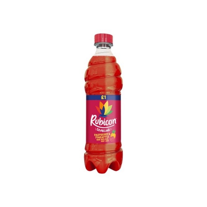 RUBICON RASPBERRY PINEAPPLE KULLSYREHOLDIG 500ml