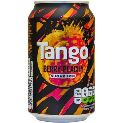 TANGO SPARKLING BERRY PEACHY 330ml