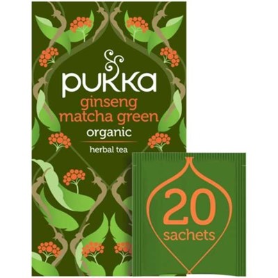 Pukka Organic Ginseng Matcha Green Tea