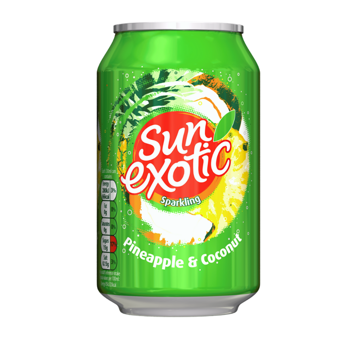 Sun Exotic Pineapple Coconut 330ml bilde