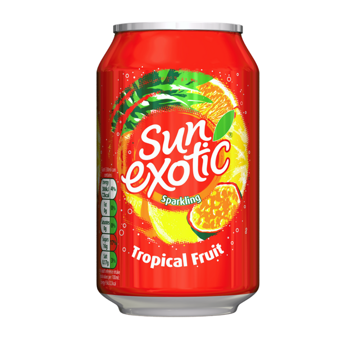 Sun Exotic Tropical Sparkling 330ml bilde