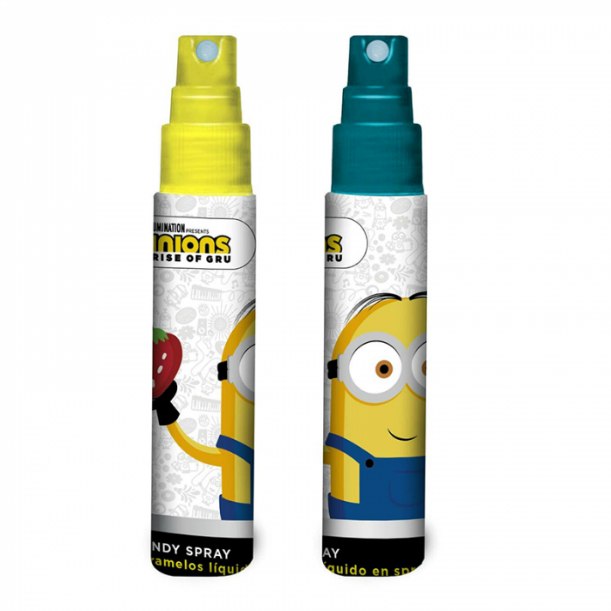 Minions candy spray bilde