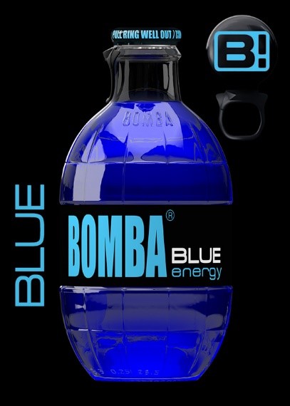 BOMBA BLUE ENERGY DRINK 250ML. bilde