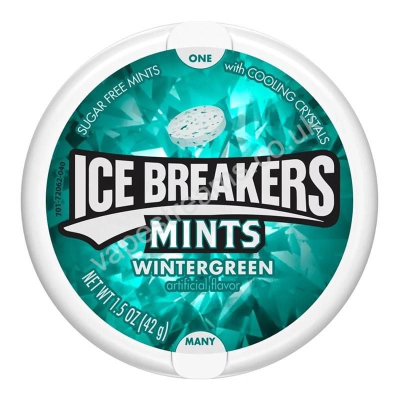 ICE BREAKERS MINTS WINTERGREEN 42g. bilde