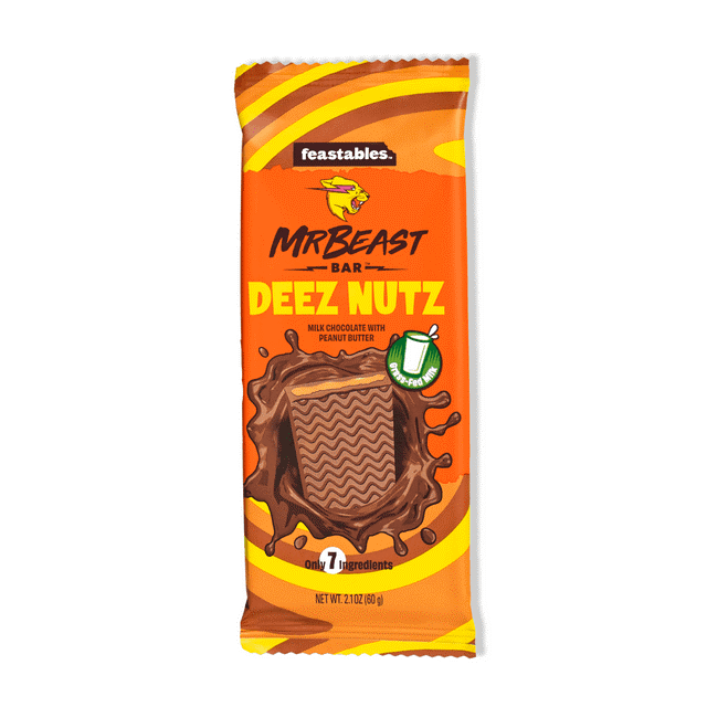 MR. Beast Chocolated deez Nuts 60g. bilde